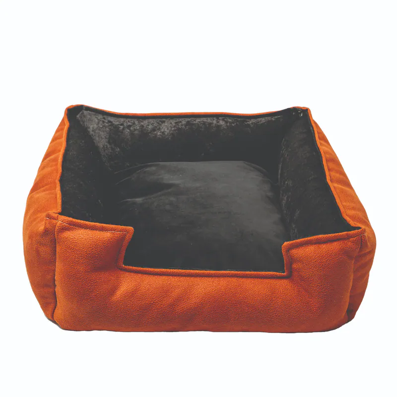 Copper Suede with Black Crushed Velvet from VICTORIA Collection